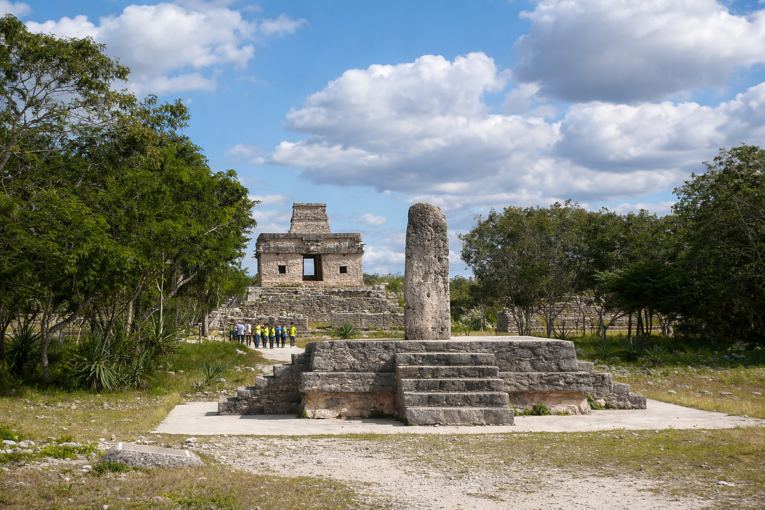 Dzibilchaltun ruins near Merida